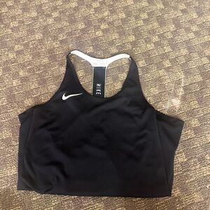 Nike Women's Black Racerback Sports Bra